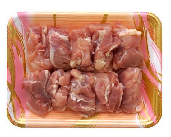 国産　銘柄鶏もも肉から揚げ・水炊き用　350g