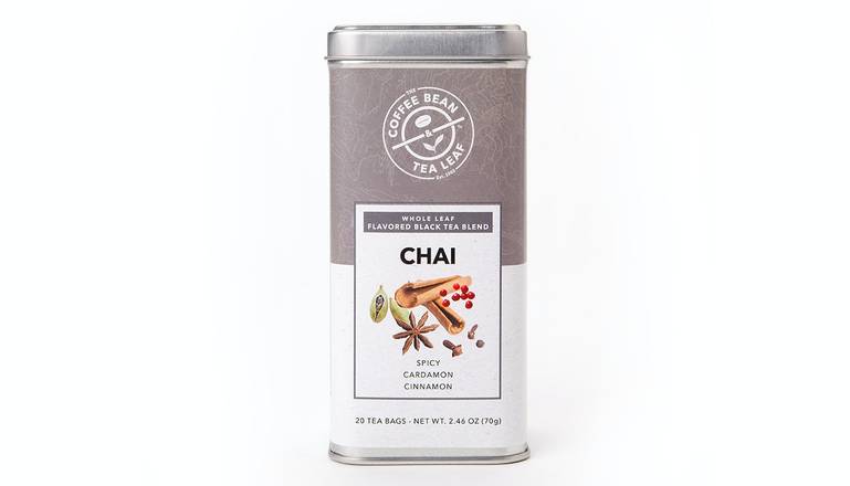 Retail Tea|Chai T-Bag Tin