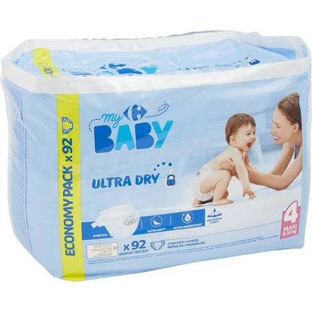 Couches bébé taille 3 : 4-9 kg premium ultra protect CARREFOUR BABY