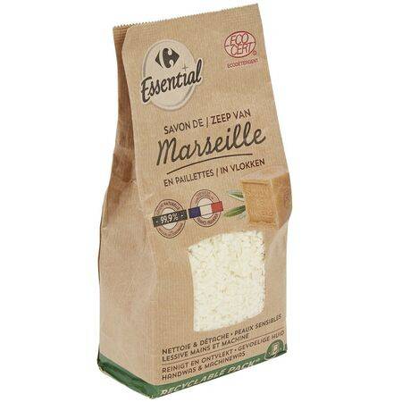 Carrefour Essential - Savon de Marseille en paillettes