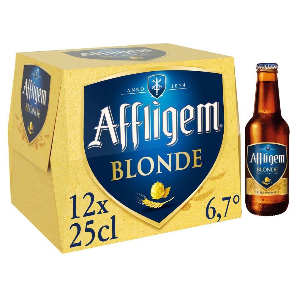 Affligem - Bière cuvée d'abbaye (12 x 250ml)