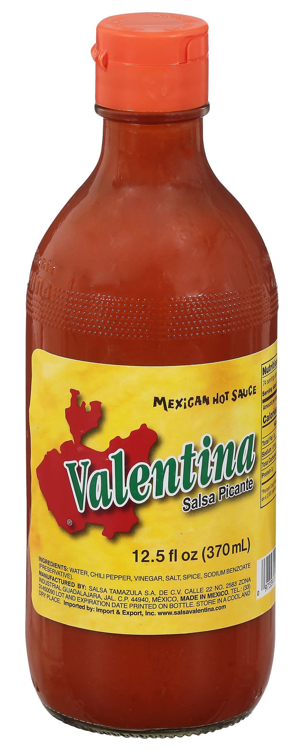 Valentina Salsa Picante Mexican Hot Sauce (12.5 fl oz)