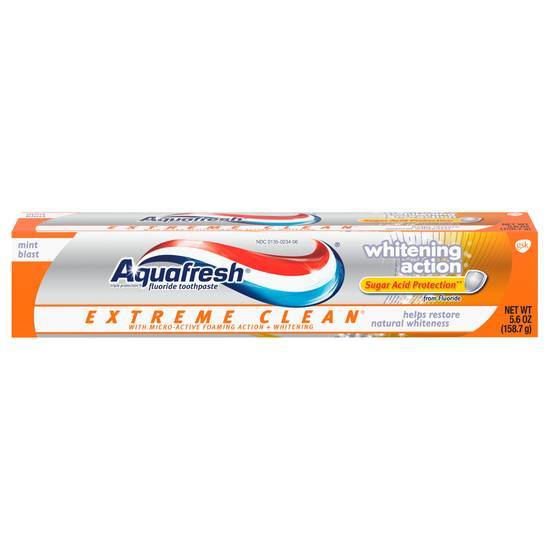 Aquafresh Extreme Clean Mint Blast Toothpaste