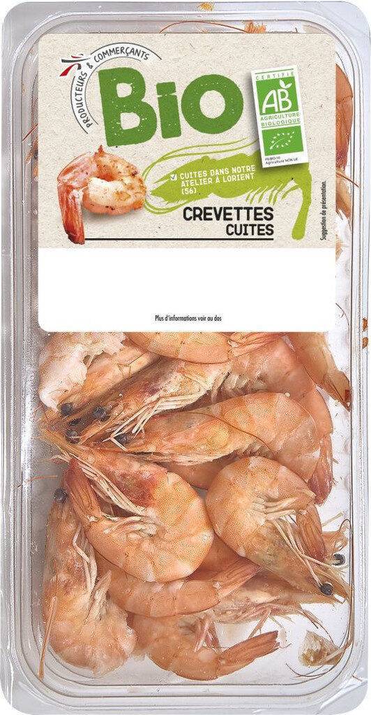 Crevettes cuites bio - intermarché - 300g