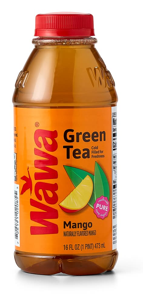 Wawa Green Tea, Mango (16 fl oz)