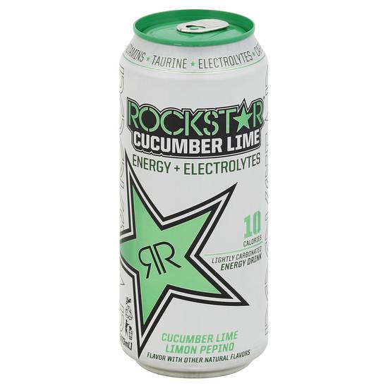 Rockstar Cucumber Lime Energy Drink (16 fl oz)