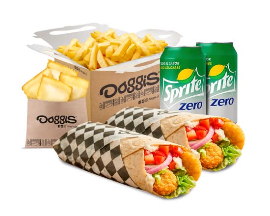Doggero Box 2 Chicken Wrap