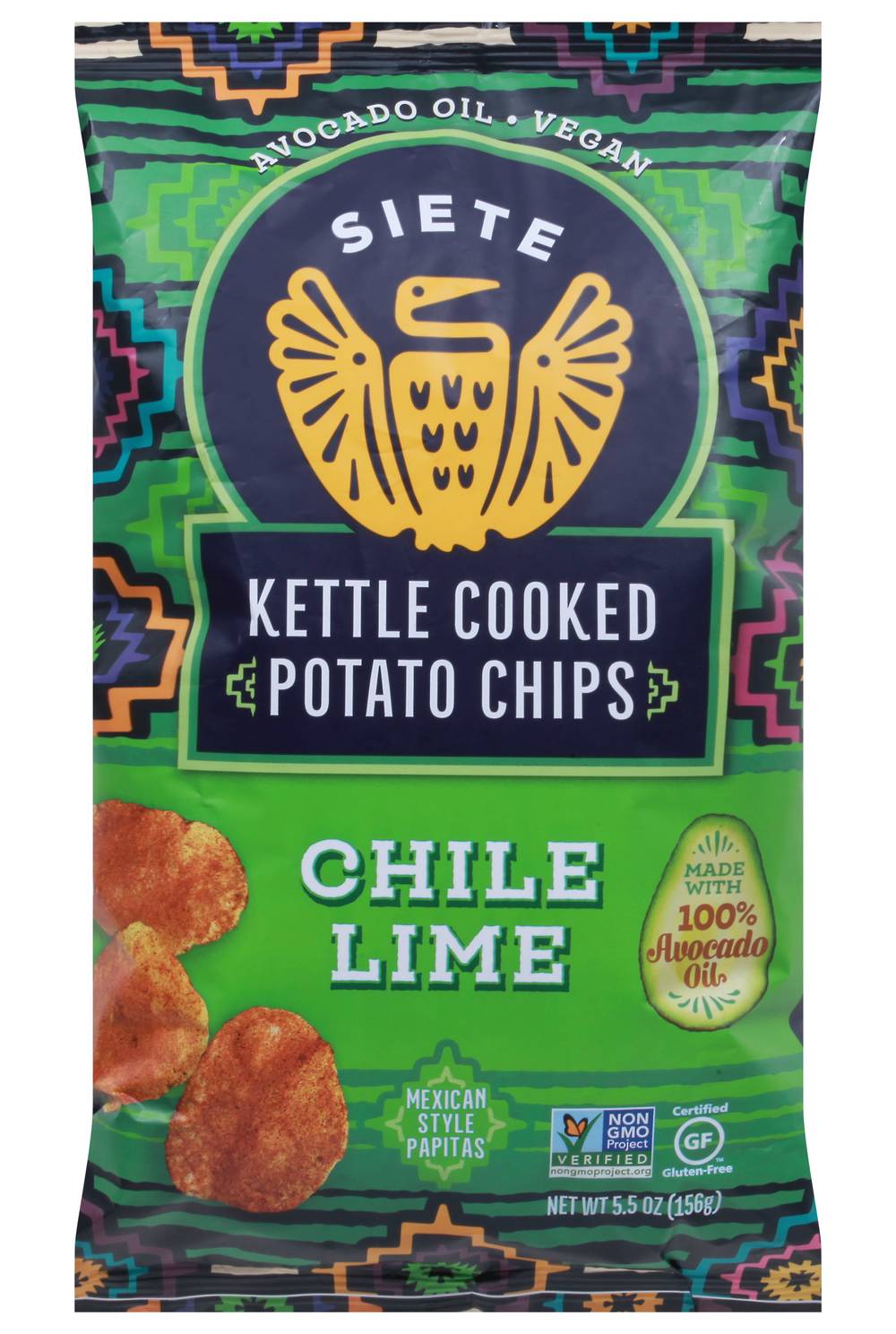 Siete Foods Chili Lime Potato Chips (5.5 oz)