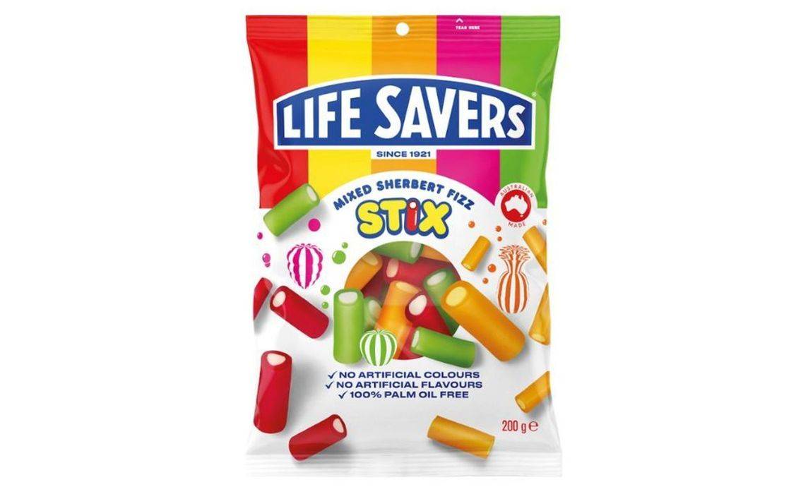 Life Savers Stix Sherbert Fizz Mixed 200g