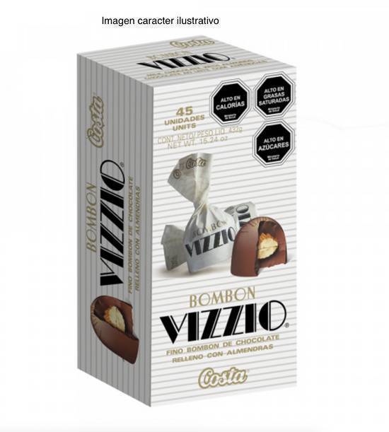 Chocolate Costa Vizzio Estuche 120 Grs