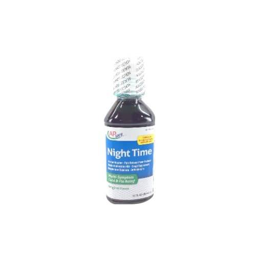 Ap Safe Night Time Original Flavor Cold & Flu Relief (12 fl oz)