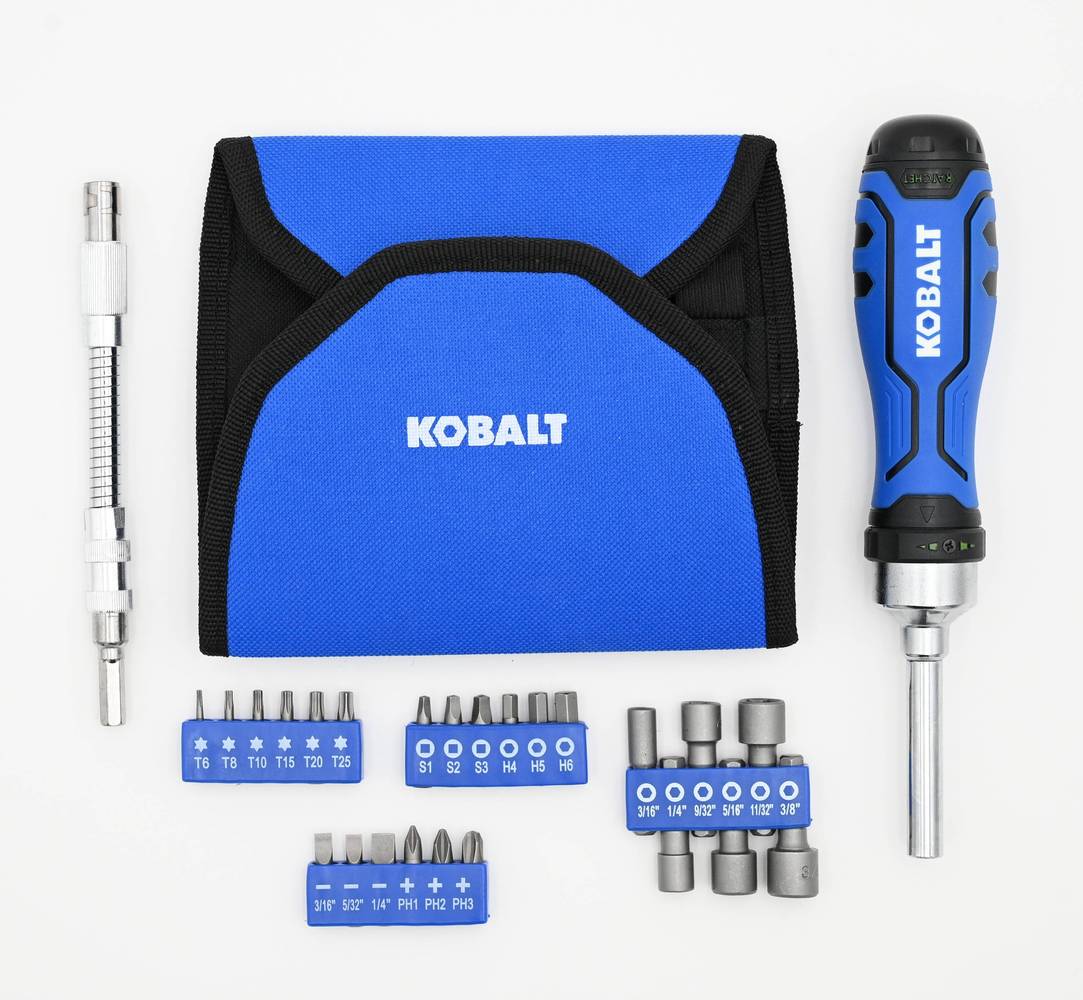 Kobalt 27-Piece Ratcheting Multi-bit Screwdriver Set | 69222