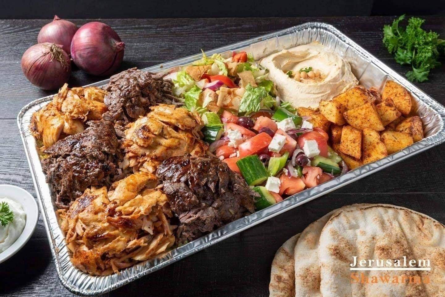 Shawarma Plate for 3