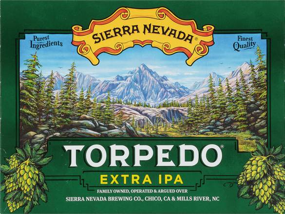 Sierra Nevada Domestic Torpedo Extra Ipa Beer (12 ct, 12 fl oz)