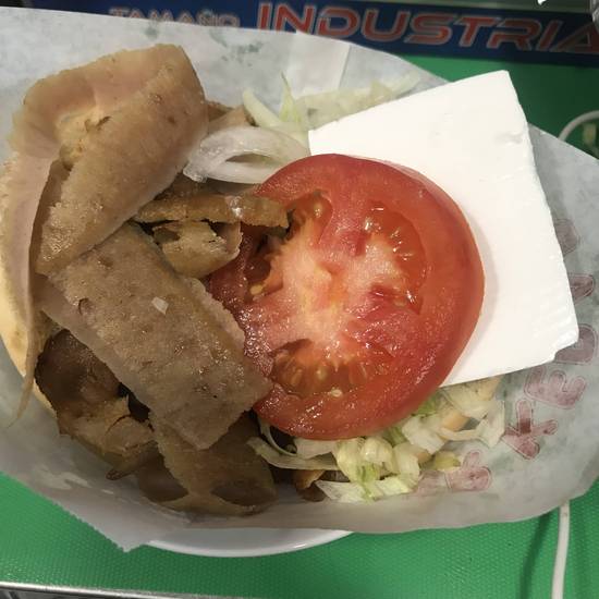 Kebab con Queso Mixto