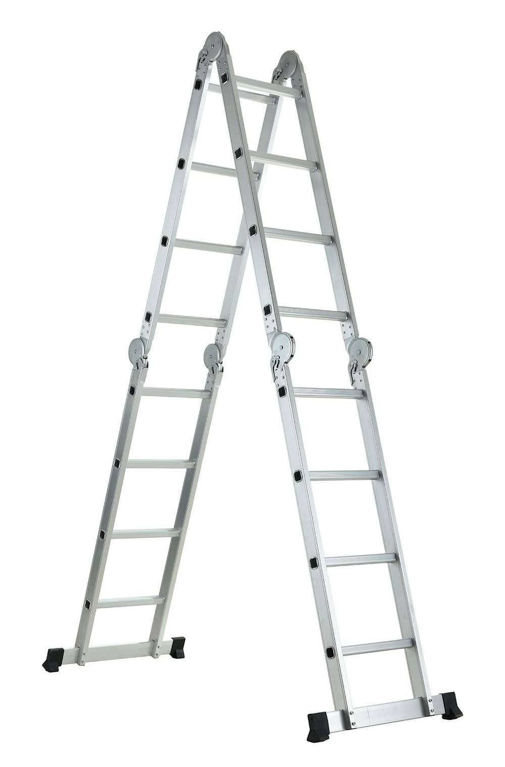 Escalera alto 126.5 cm 16 peldaños multipropósito Wrk Work