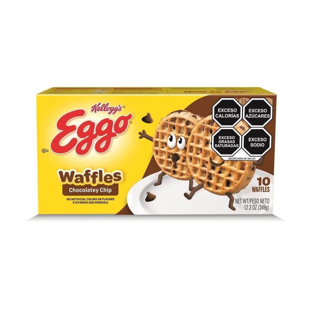 Eggo waffles chip chocolate (10 piezas)