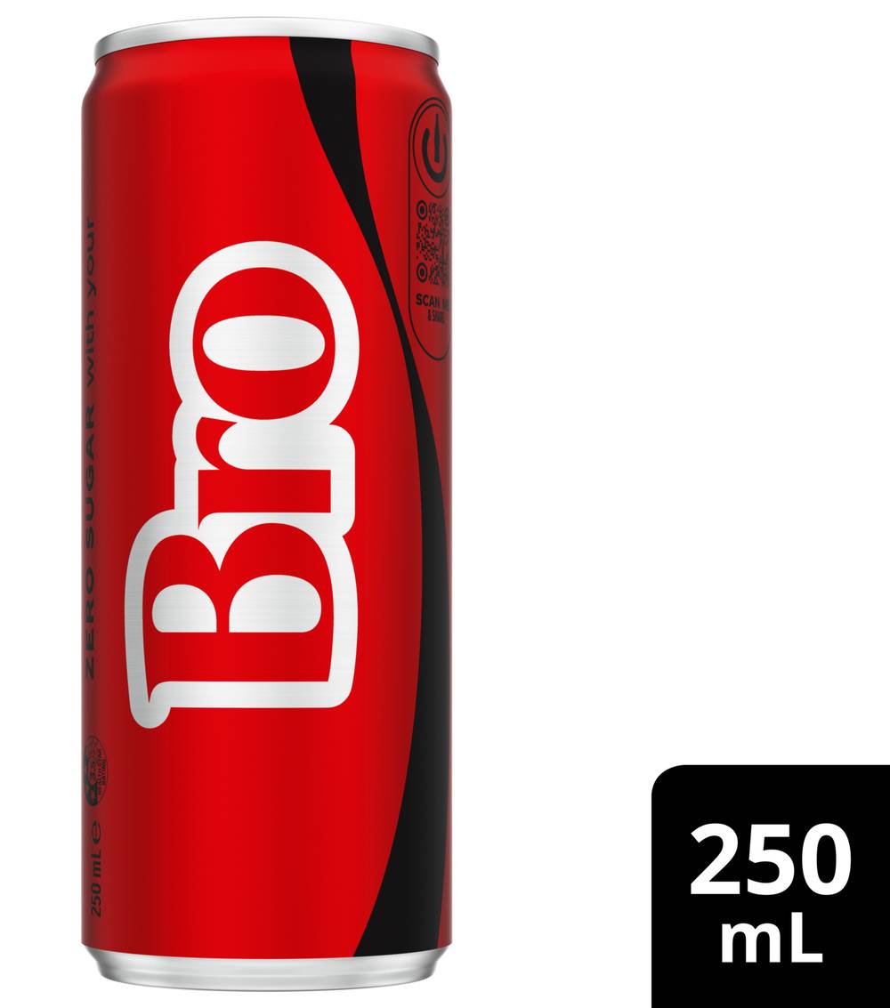 Coca-Cola Zero Sugar Soft Drink (250mL)