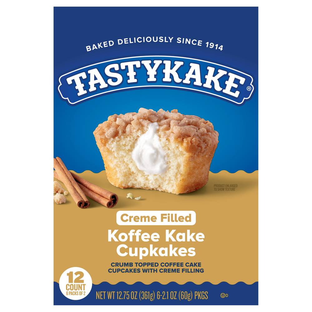 Tastykake Koffee Kake Cupcakes (12.8 oz)