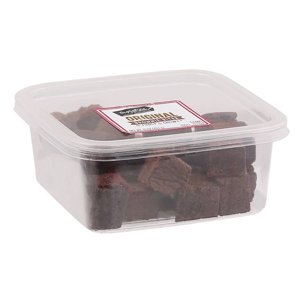 Signature Select Fudgy & Chewy Original Brownie Bites (10 oz)