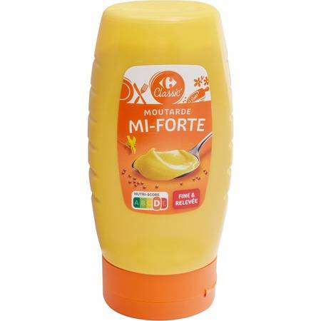 Carrefour - Moutarde mi-forte