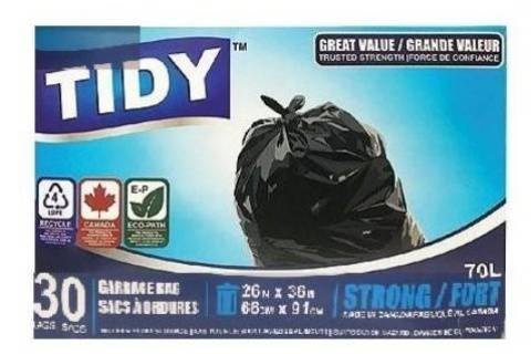 Tidy Garbage Bags 30's