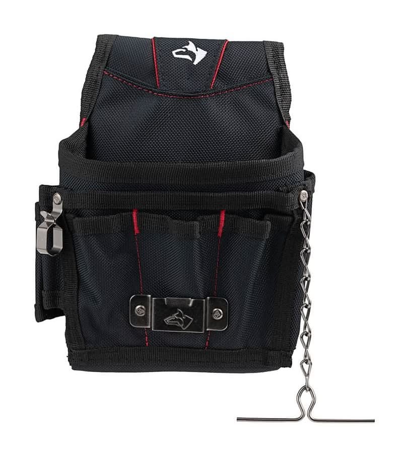 Husky 9-Pocket Black Maintenance Tool Belt Pouch