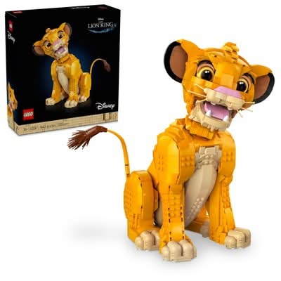 LEGO Disney Young Simba the Lion King Fan Collection Building Set (1445 ct)