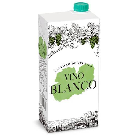 Vino blanco Castillo de Velasco brik 1 l