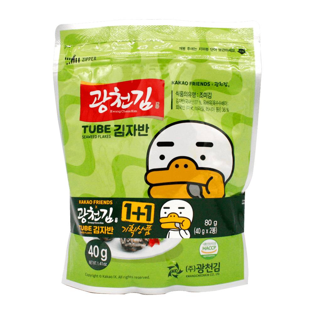 Kwangcheon seasoned seaweed flakes