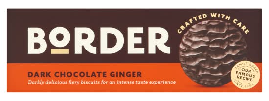 Border Dark Chocolate Ginger, Cookies (150g)