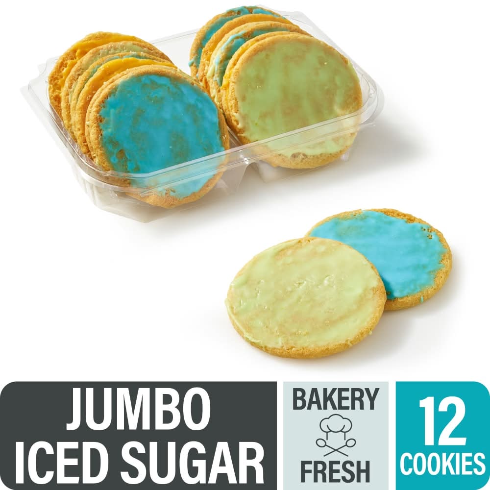 Bakery Fresh Jumbo Iced Sugar Cookies