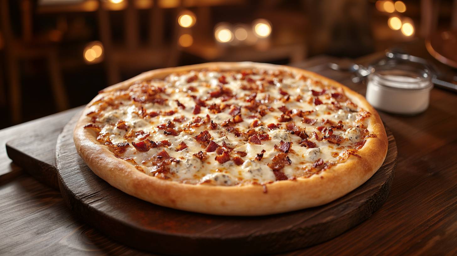Pizza Gorgonzola 🍶 🧀  🥓