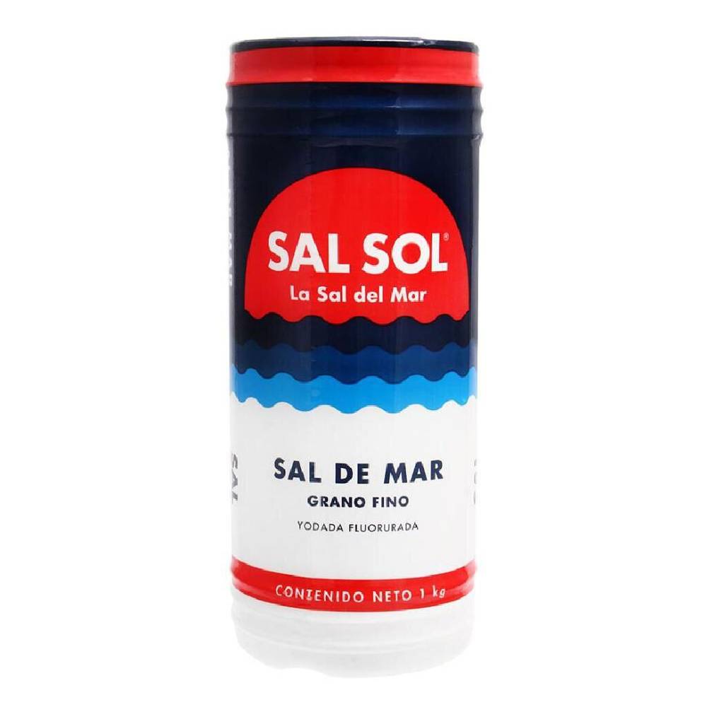 Sal sol sal de mar refinada (bote 1 kg)