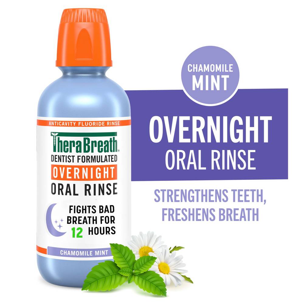 Therabreath Overnight Oral Rinse (chamomile mint)