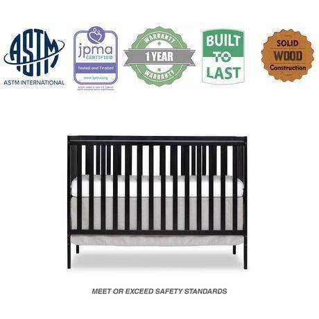 Dream on me 5 in outlet 1 convertible crib style 657