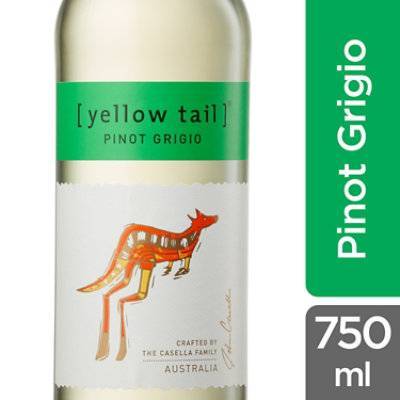 Yellow Tail Australian Pinot Grigio Wine 2020 (750 ml)