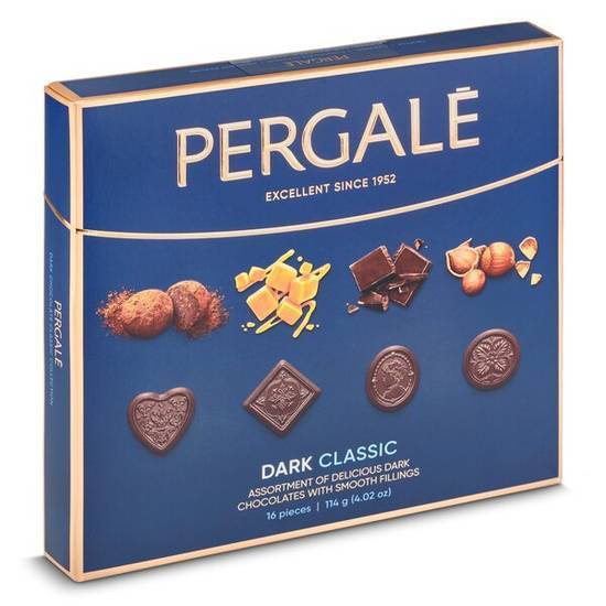 Surtido Clásico Chocolate Negro Pergale en Caja (114 g)