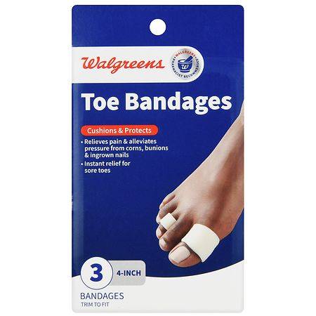 Walgreens Toe Bandages (3 ct)