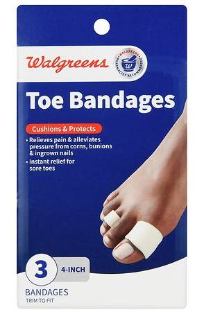 Walgreens Toe Bandages