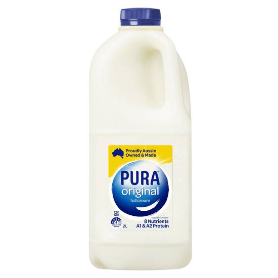 Pura Full Cream Milk 2L