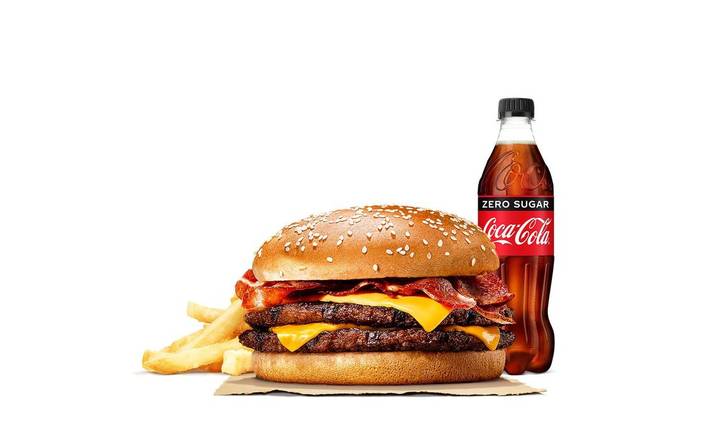 Bacon Double Cheese XL Meal