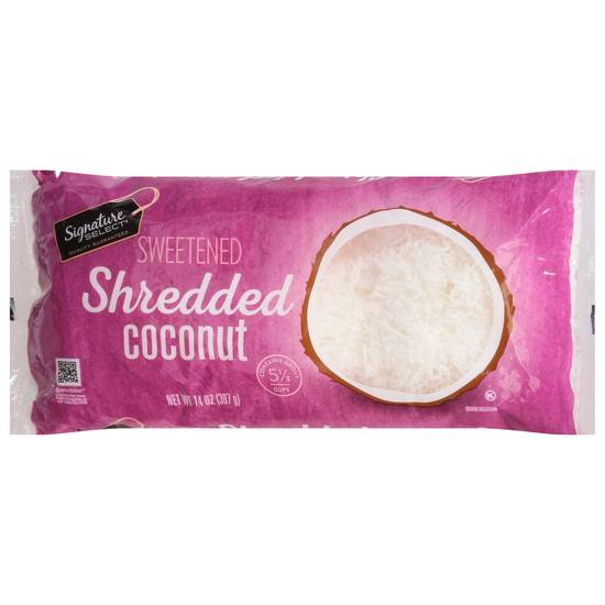Signature Select Sweetened Shredded Coconut (14 oz)