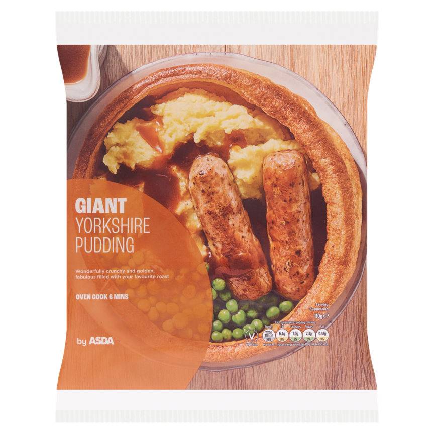 Asda Giant Yorkshire Pudding 110g