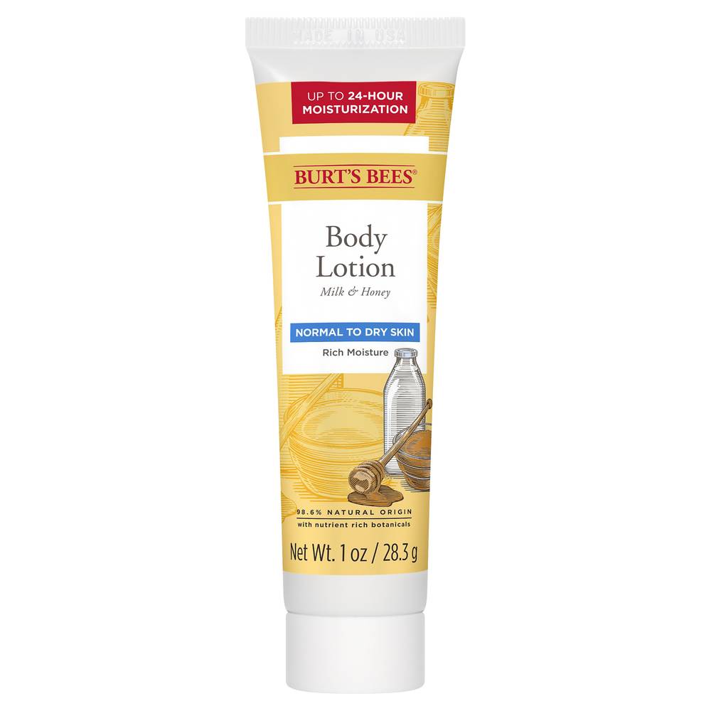 Burt's Bees Milk & Honey Body Lotion