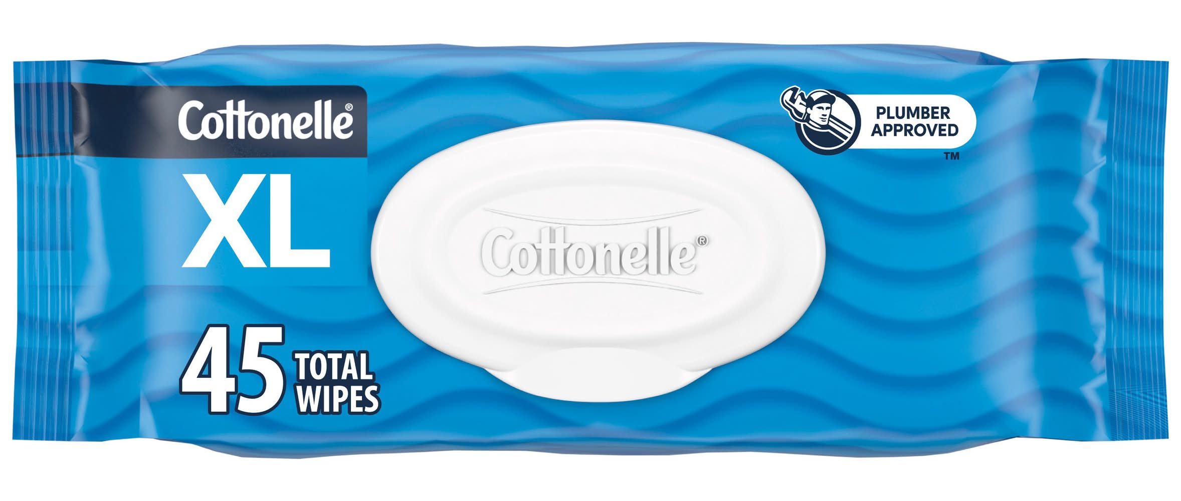 Cottonelle Extra Large Flushable Wipes (14.5 oz)