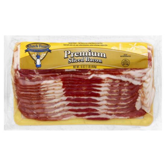 Dutch Farms Premium Sliced Bacon