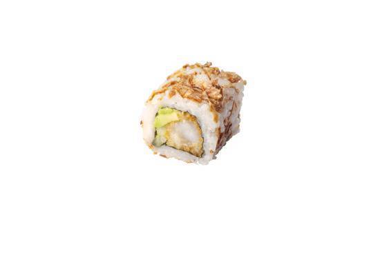 California roll's tempura crevette avocat concombre oignon crispy