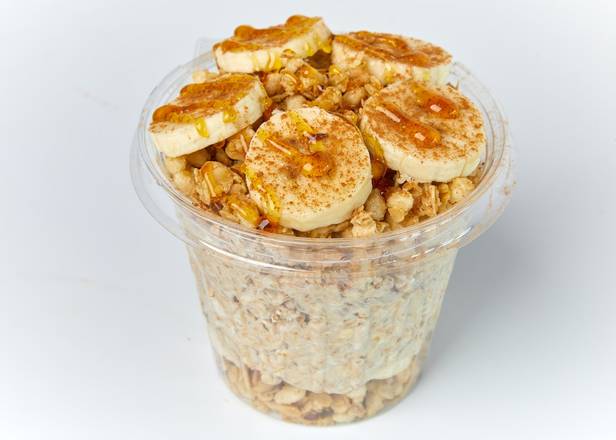 Banana Cinnamon Crunch Oatmeal