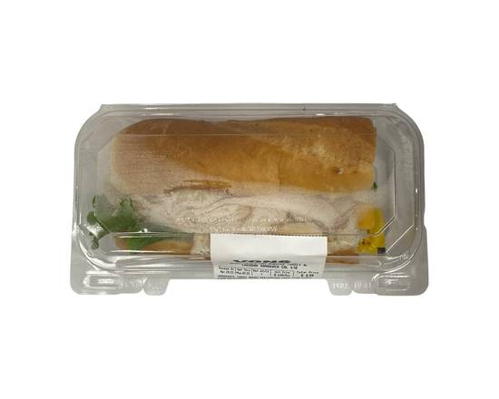 Sandwich Pan Roasted Turkey & Cheddar Self Service Cold (1 sandwich)
